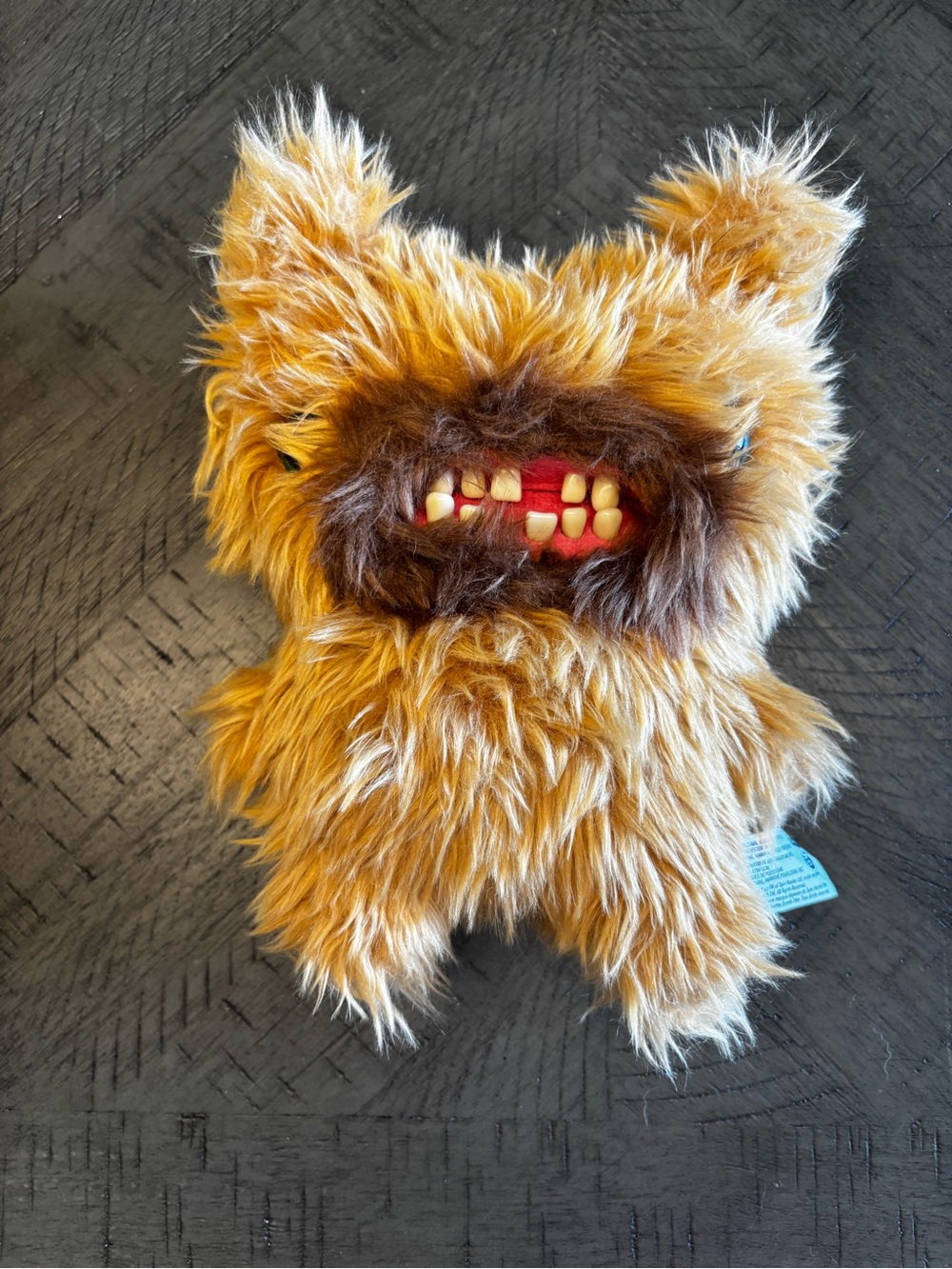 Dog fuggler Fuzzy Monster Plush Toy - Brown